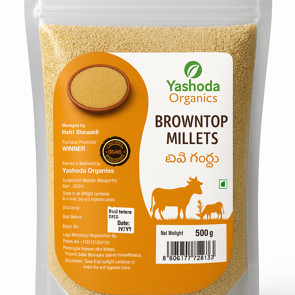 Browntop Millets